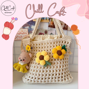 túi len handmade chillcraft